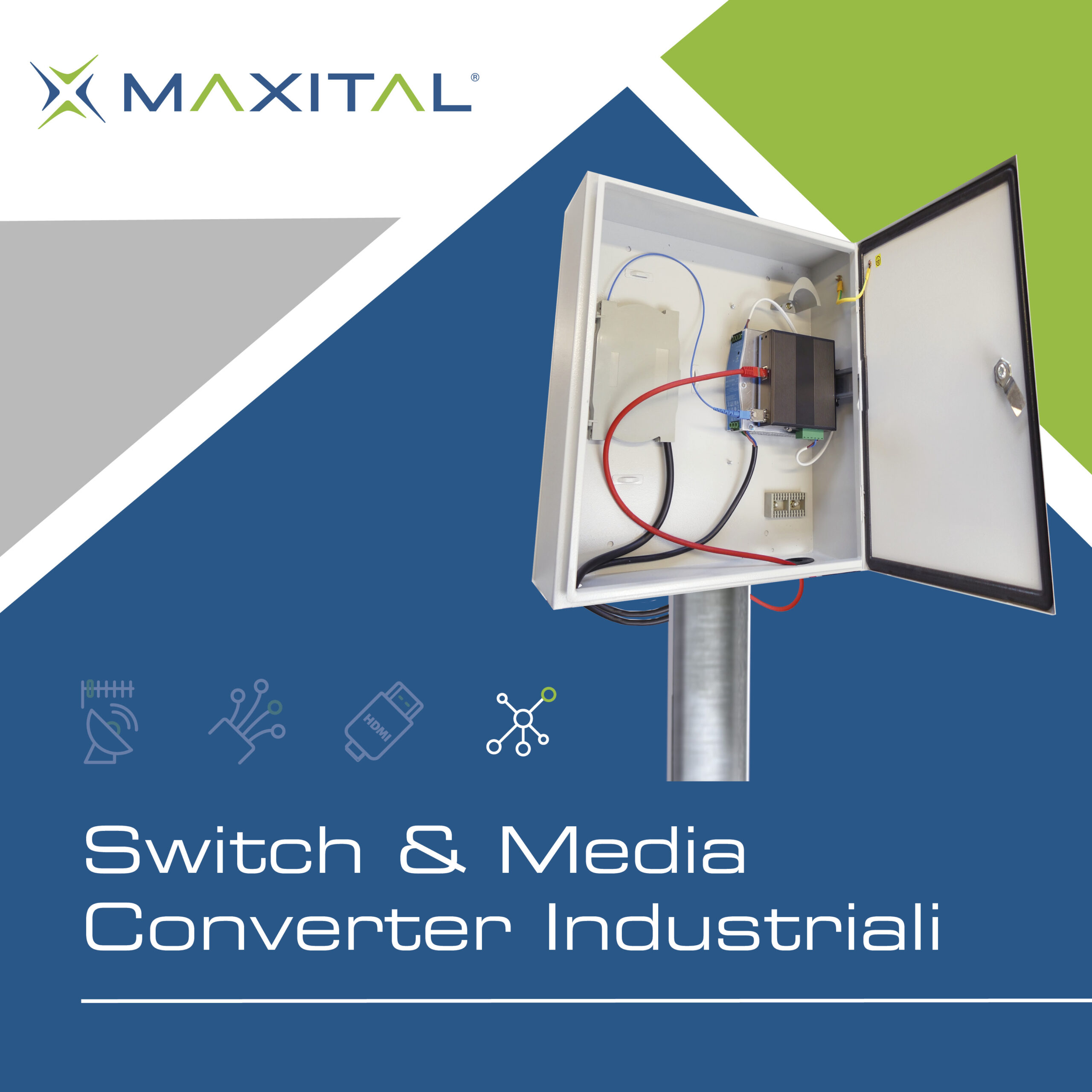 Novità NETWORKS: Switch e Media Converter Industriali